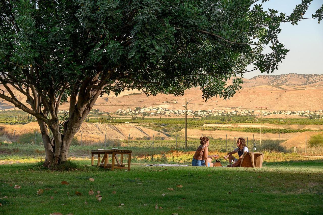 Jordan Valley Birding Lodge Kefar Ruppin Exterior foto
